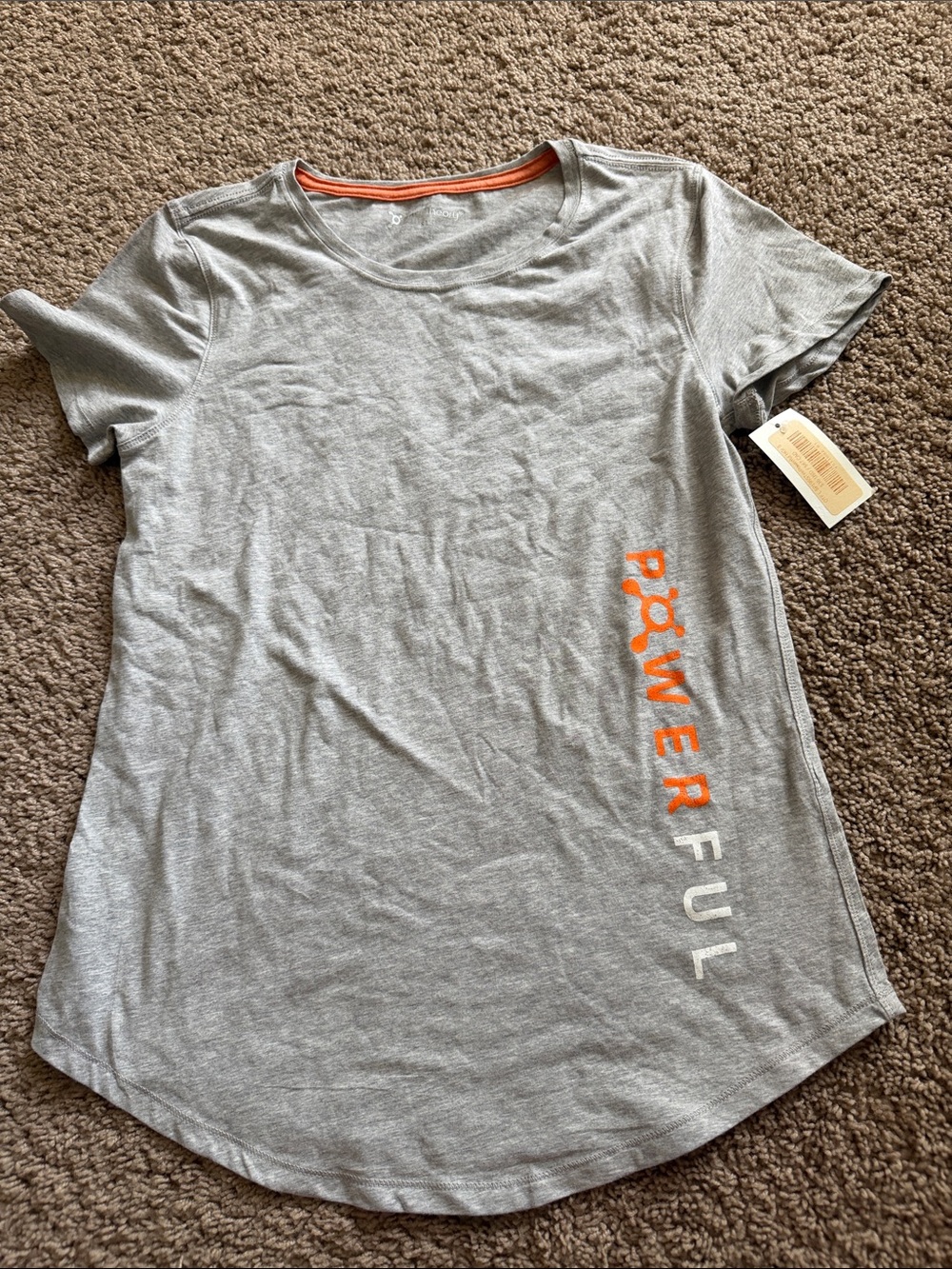 Orange theory new with tag size small crewneck T-shirt